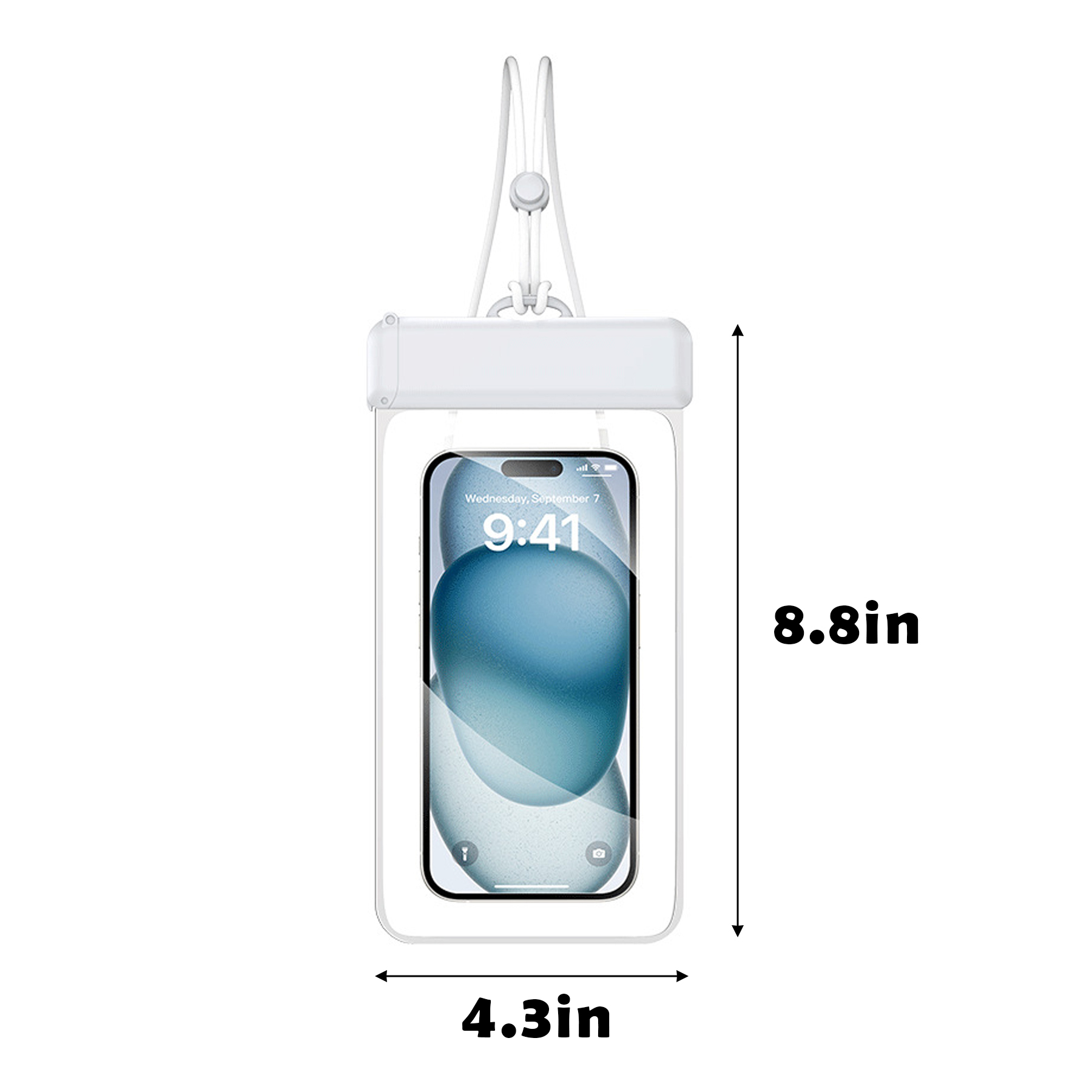 Waterproof Phone Pouch for Swimming, Touch Sensitive