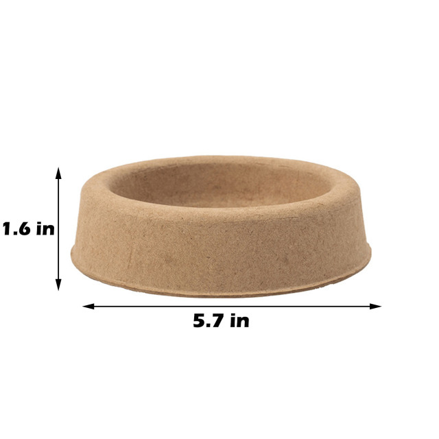 Eco-friendly Paper Pet Food Bowl