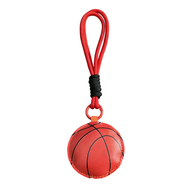 PU Leather Sports Ball Keychain