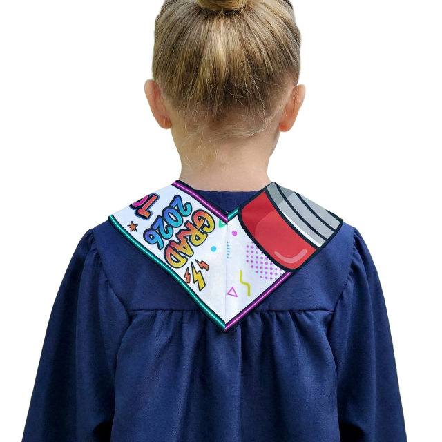 Custom Kids Grad Stoles - Personalized Academic Gear