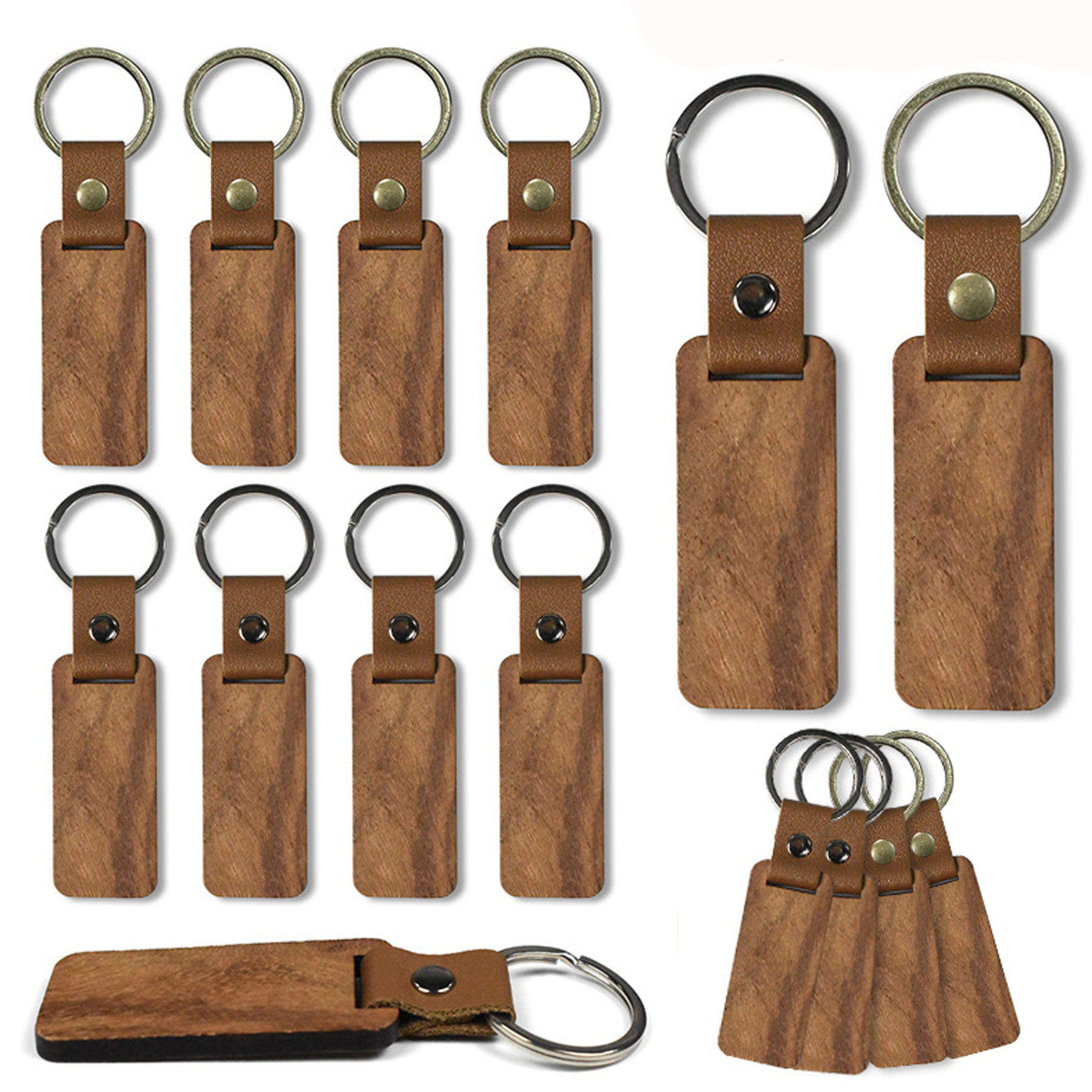 Wooden keychain