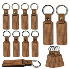 Wooden keychain