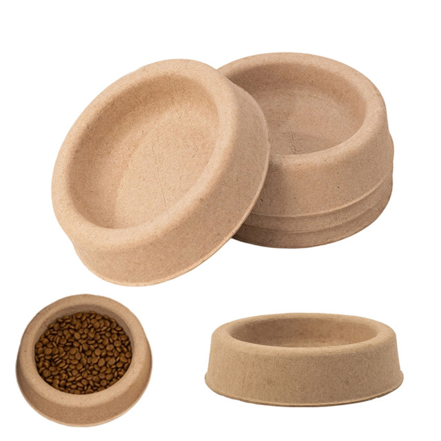 Eco-friendly Paper Pet Food Bowl