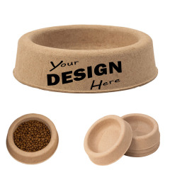 Eco-friendly Paper Pet Food Bowl