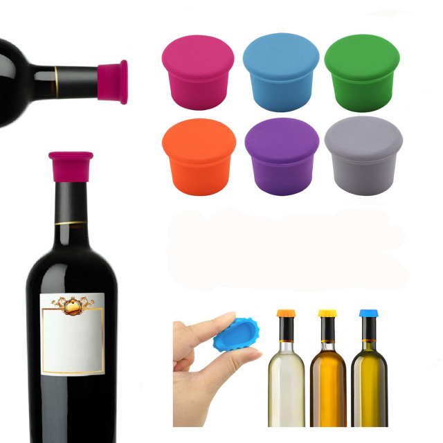 Silicone Wine Bottle Stopper