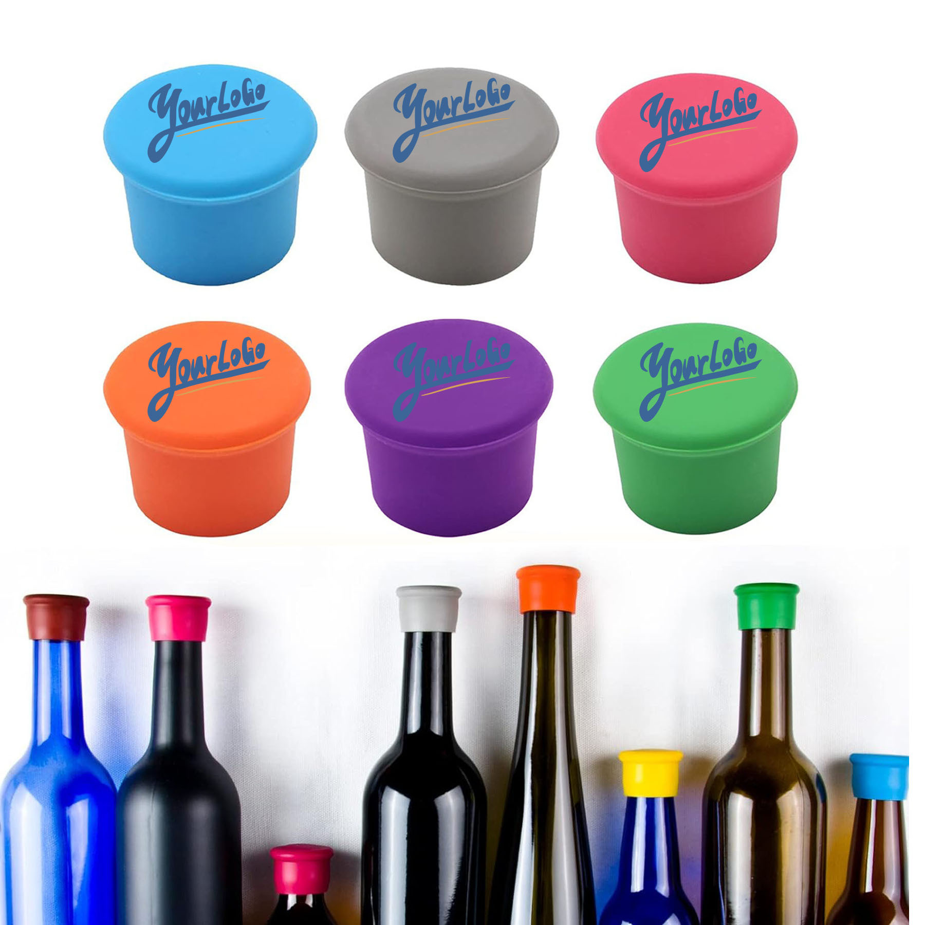 Silicone Wine Bottle Stopper