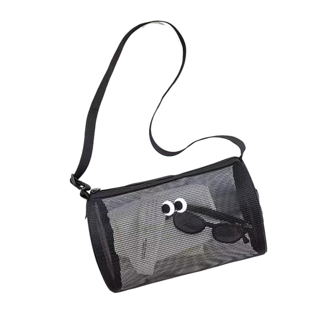 Mesh Crossbody Swim Bag