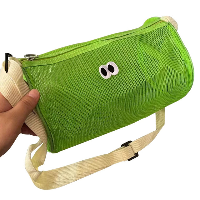 Mesh Crossbody Swim Bag