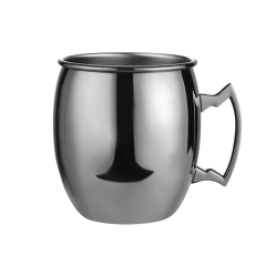 18OZ Hammered Copper Plated Stainless Steel Moscow Mule Mug