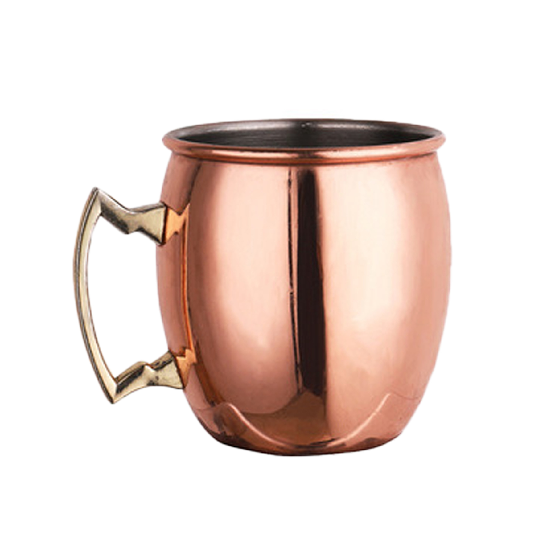 18OZ Hammered Copper Plated Stainless Steel Moscow Mule Mug