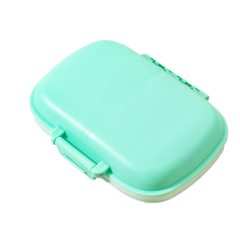 Eco Friendly Portable Moisture Proof Weekly Tablet Medicine Box
