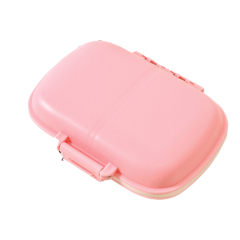 Eco Friendly Portable Moisture Proof Weekly Tablet Medicine Box