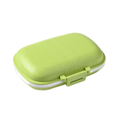 Eco Friendly Portable Moisture Proof Weekly Tablet Medicine Box