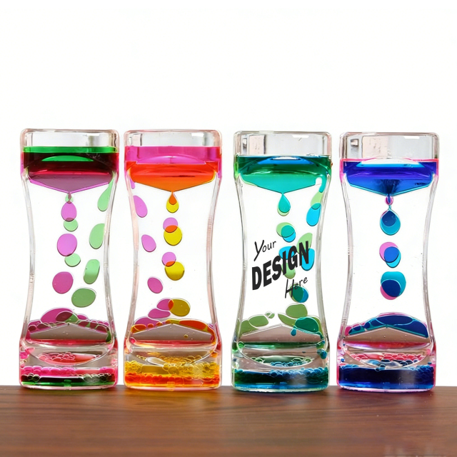 Acrylic Liquid Motion Bubbler Timer