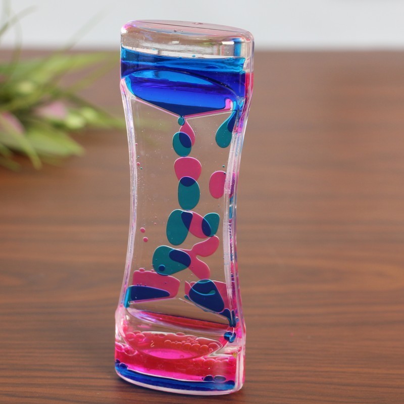 Acrylic Liquid Motion Bubbler Timer