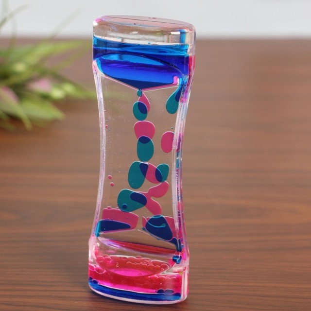 Acrylic Liquid Motion Bubbler Timer