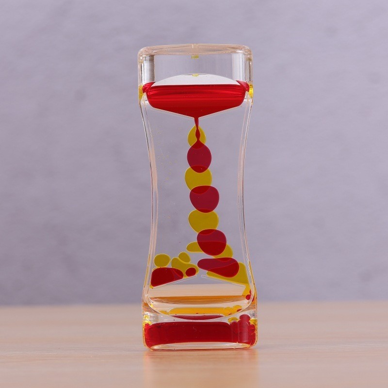 Acrylic Liquid Motion Bubbler Timer