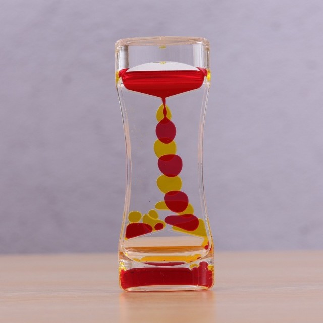 Acrylic Liquid Motion Bubbler Timer