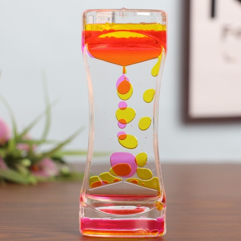 Acrylic Liquid Motion Bubbler Timer