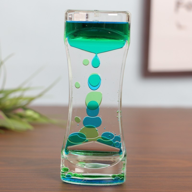 Acrylic Liquid Motion Bubbler Timer