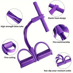 Multifunctional Pedal Puller Resistance Rope