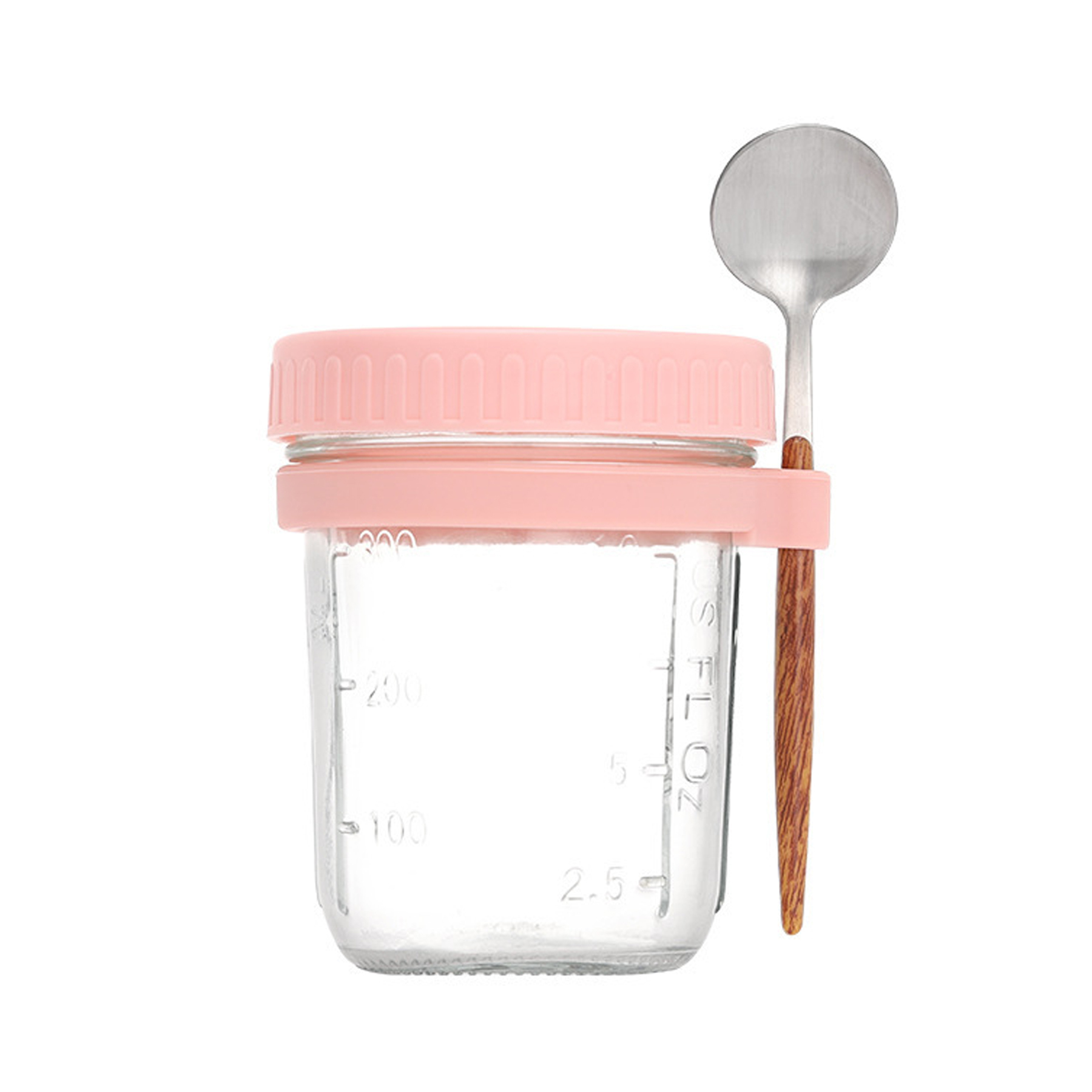 Leakproof Mason Jar Breakfast Oatmeal Cup