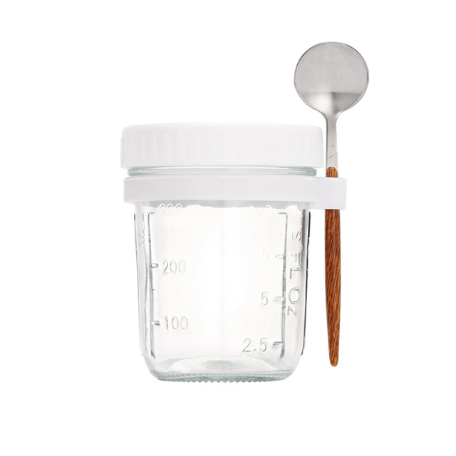 Leakproof Mason Jar Breakfast Oatmeal Cup