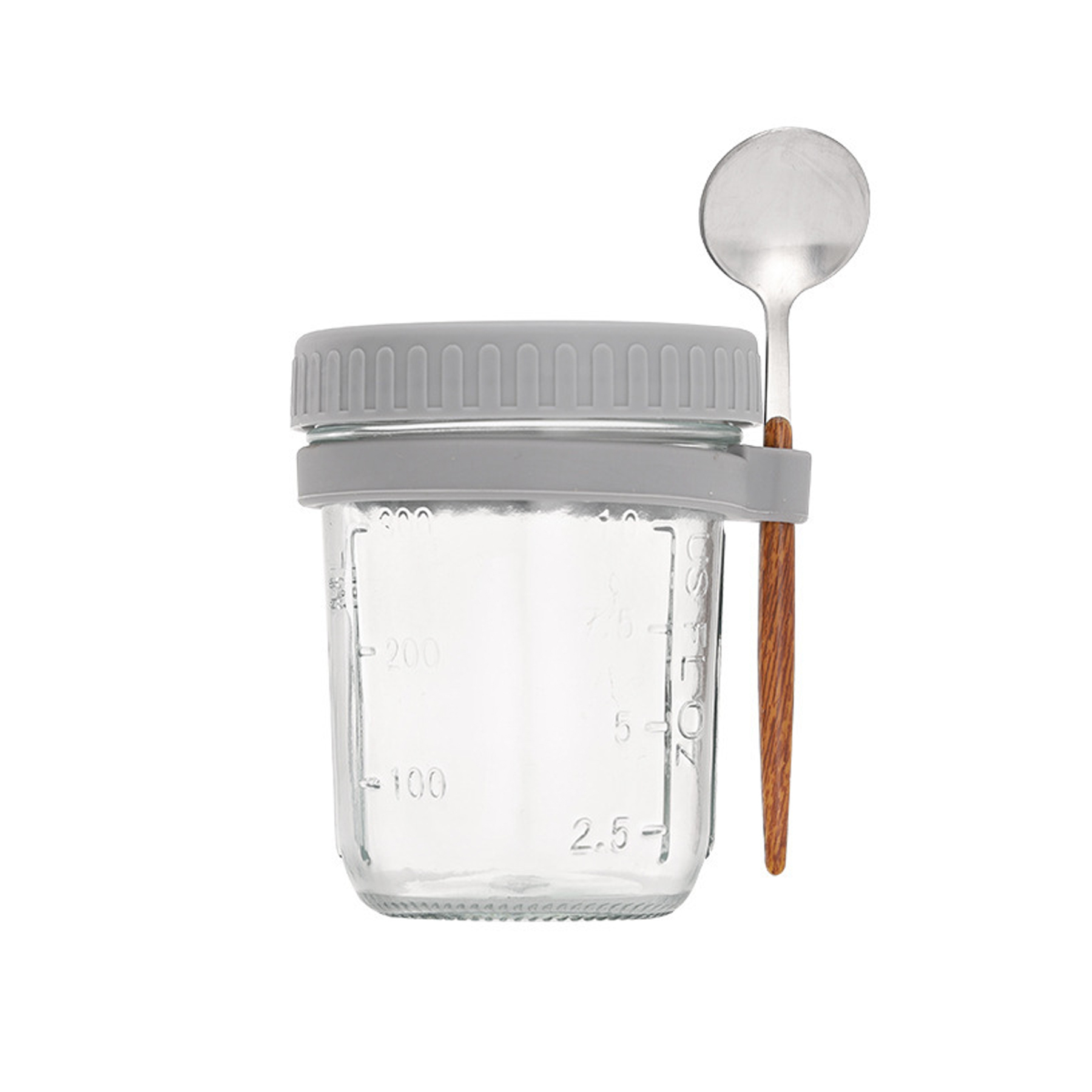 Leakproof Mason Jar Breakfast Oatmeal Cup