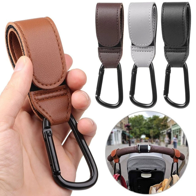 PU Leather Velcro Hook for Strollers