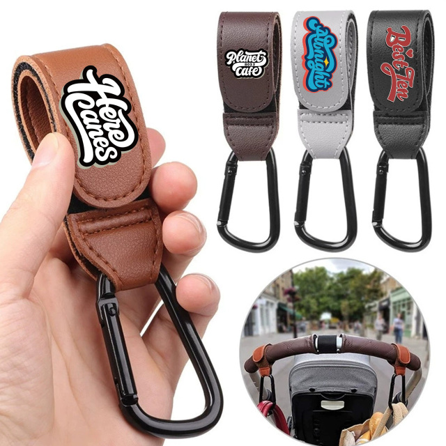 PU Leather Velcro Hook for Strollers