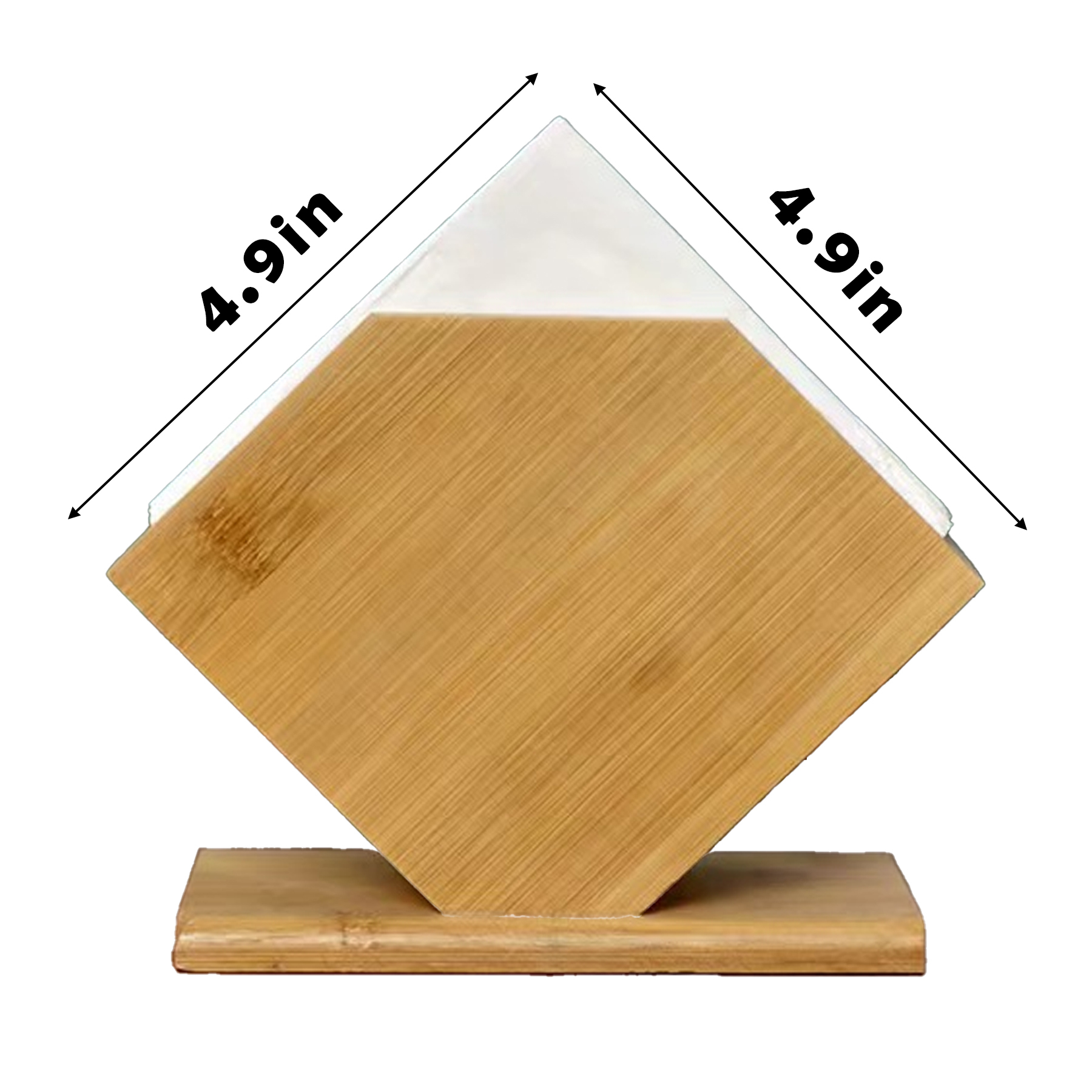 Vintage Wood Dining Napkin Organizer & Storage