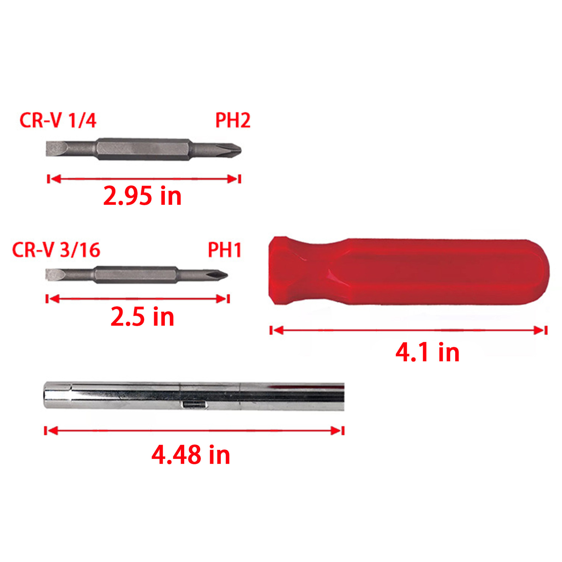 6-in-1 Multi-Tool Screwdriver