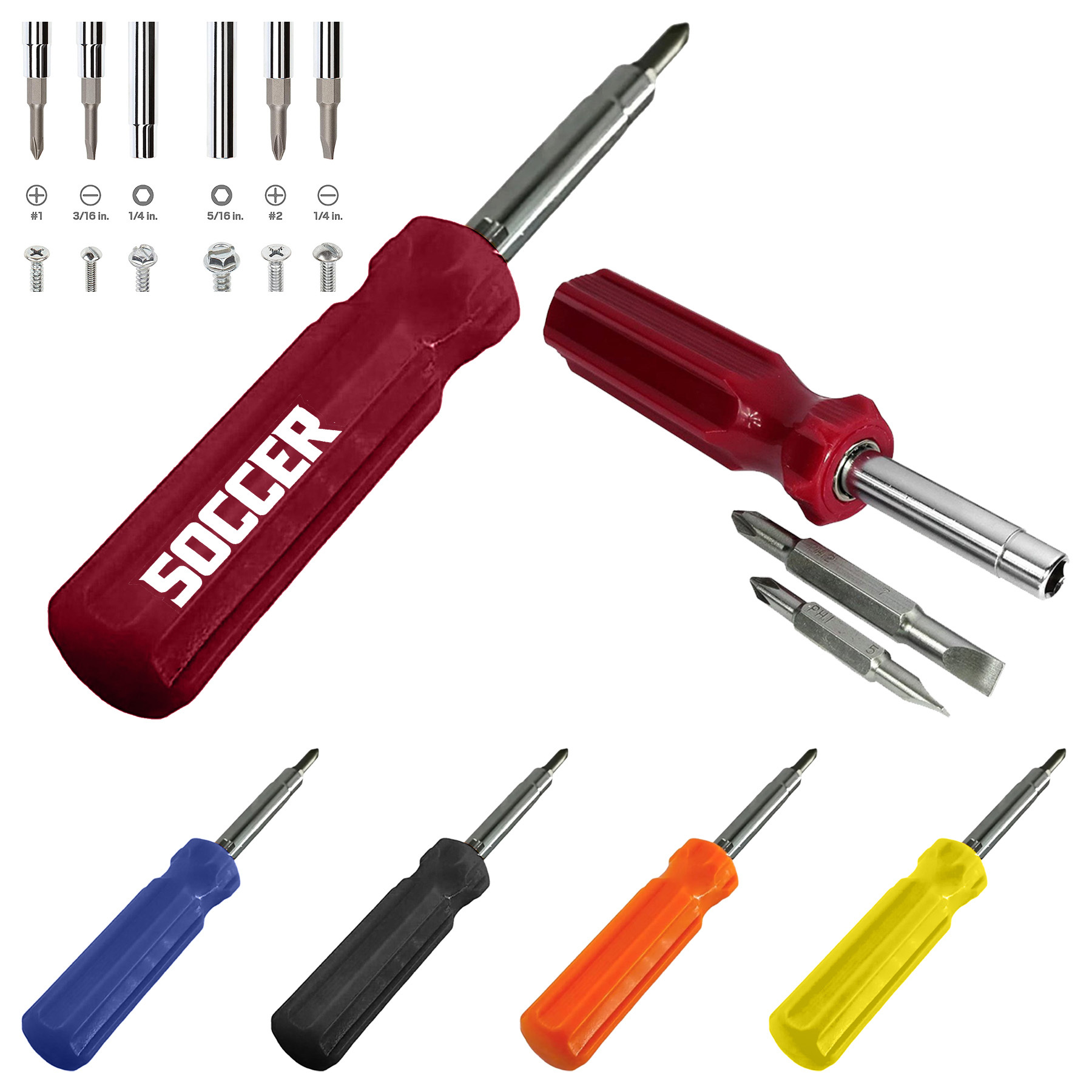 6-in-1 Multi-Tool Screwdriver