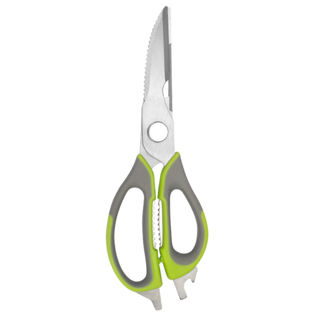 Multi-Functional Kitchen Scissors With Magnetic Blade Cover