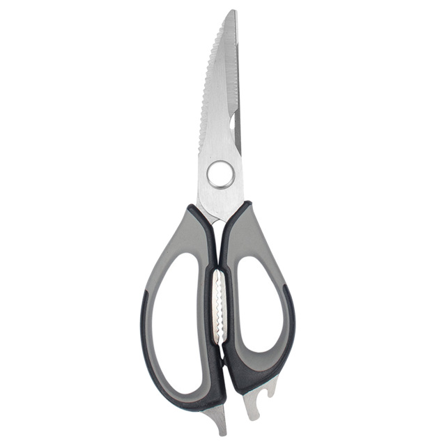 Multi-Functional Kitchen Scissors With Magnetic Blade Cover