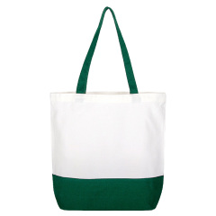 10 oz. Cotton Canvas Boat Tote Bags Front Pocket