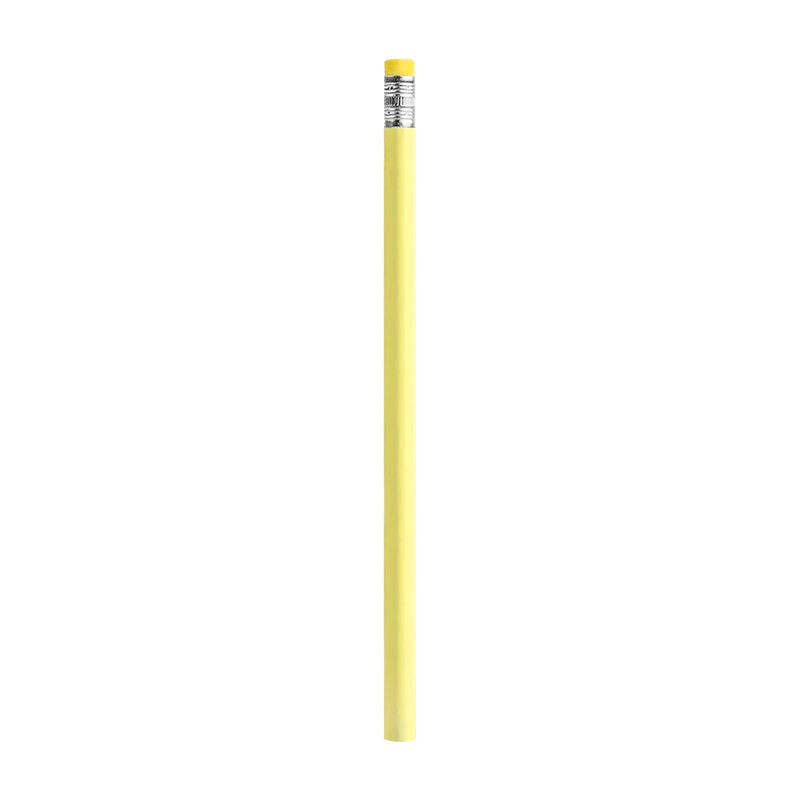 Round Wooded Imported Value Jumbo #2 Graphite Pencil with Eraser