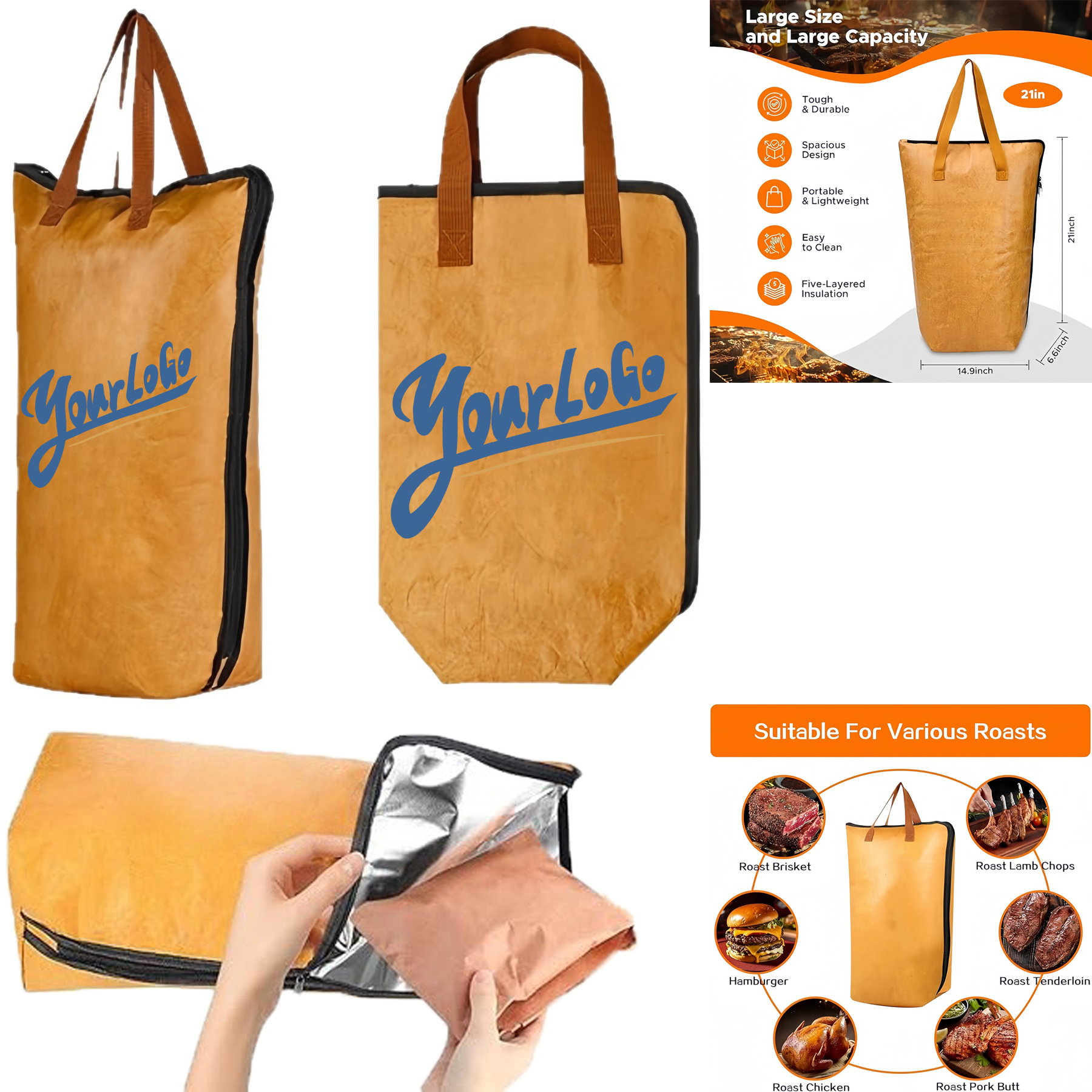 DuPont Paper Barbecue Insulation Bag