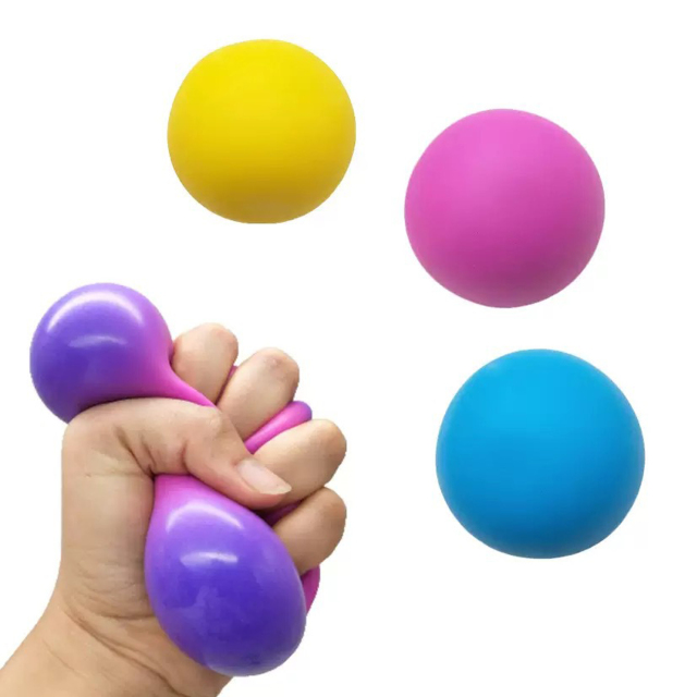 Spherical Stress-Relief Squeeze Toy