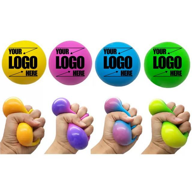 Spherical Stress-Relief Squeeze Toy