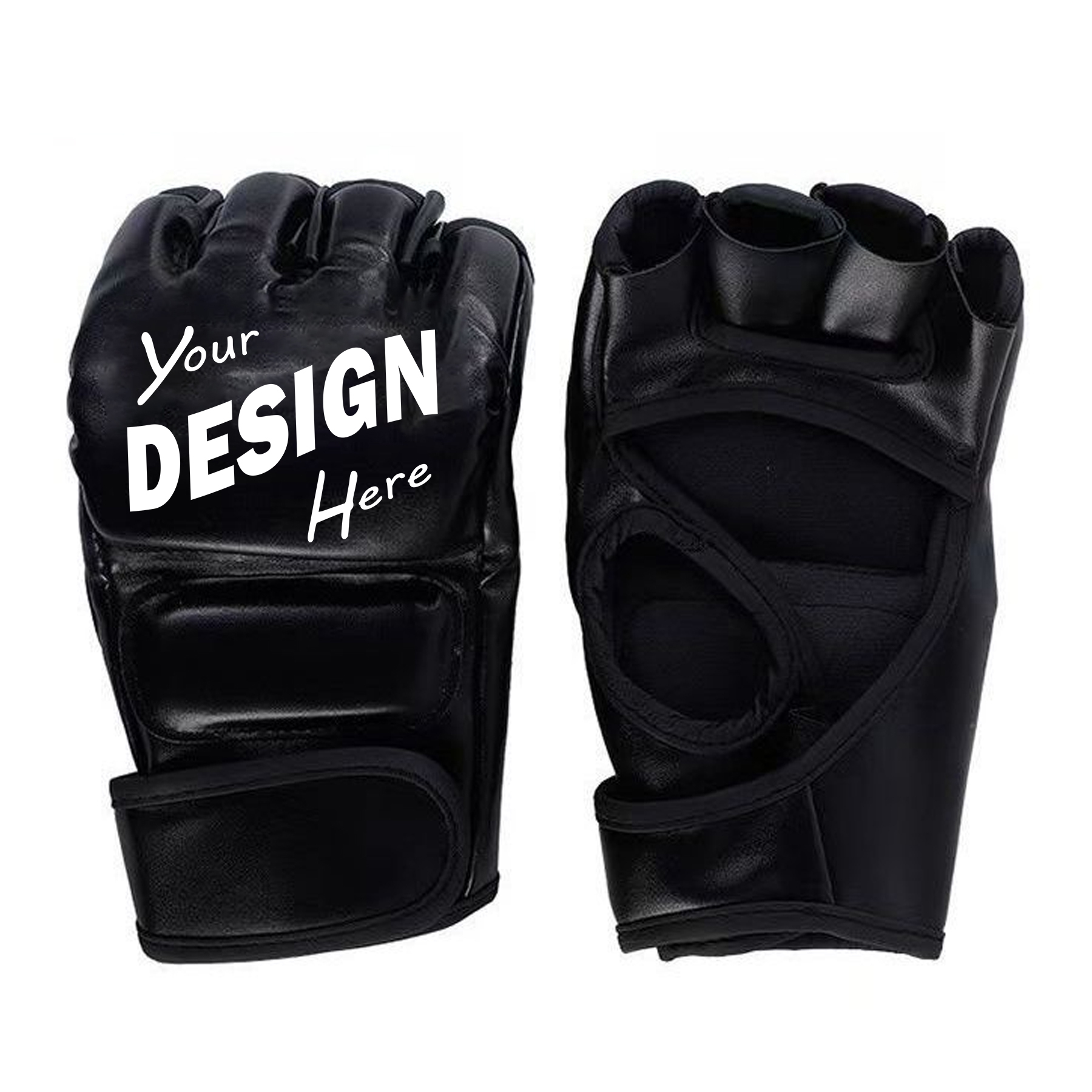 Adult Open-Finger Boxing Gloves