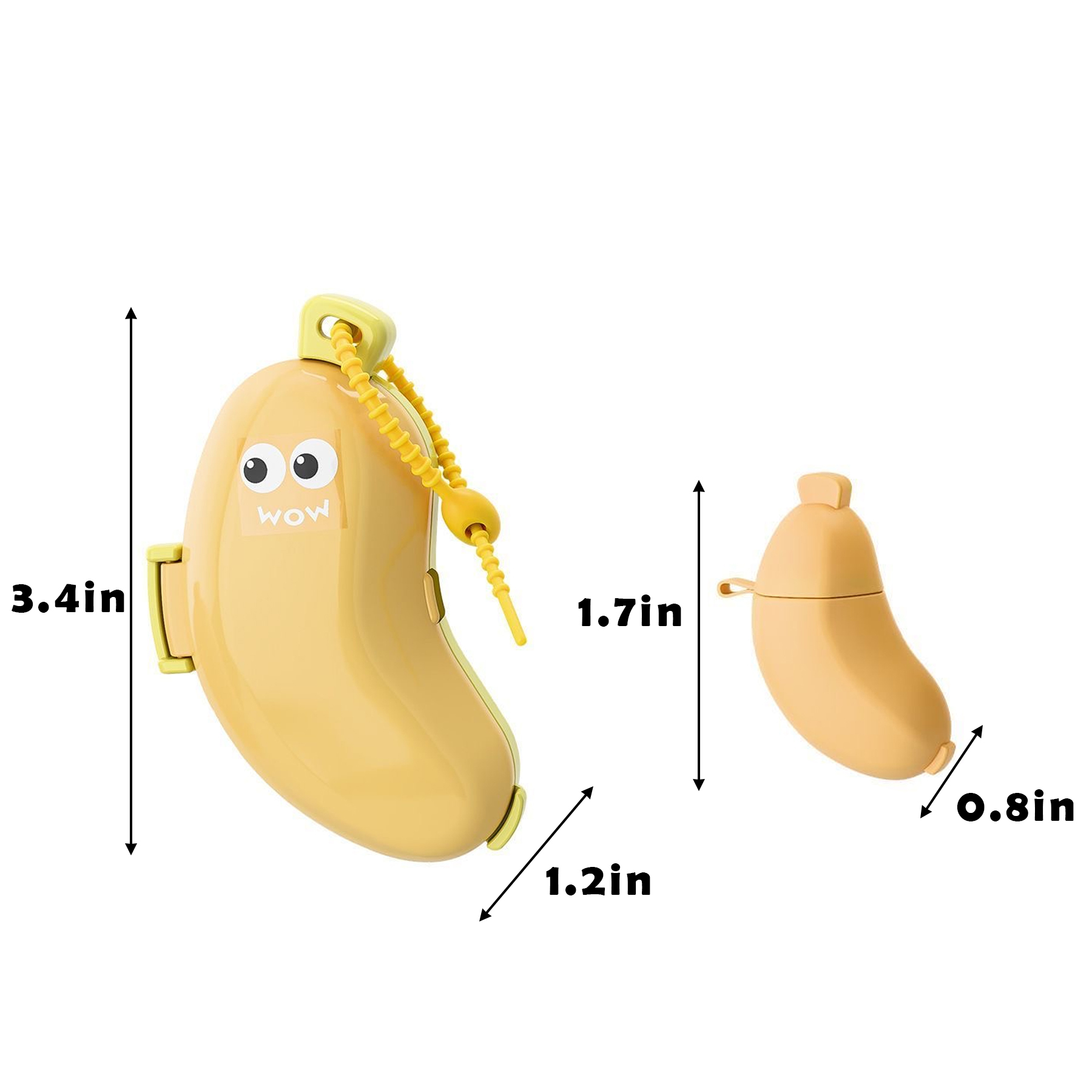 Banana Travel Toothbrush Case
