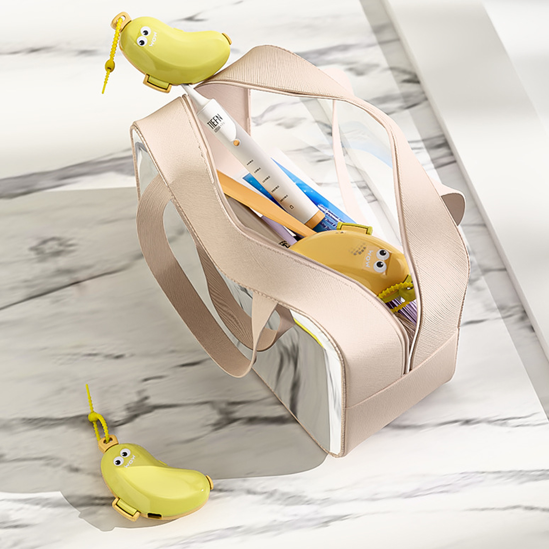 Banana Travel Toothbrush Case