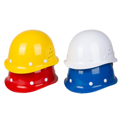 V-Shaped Safety Helmet Breathable & Heavy Duty Construction Hard Hat
