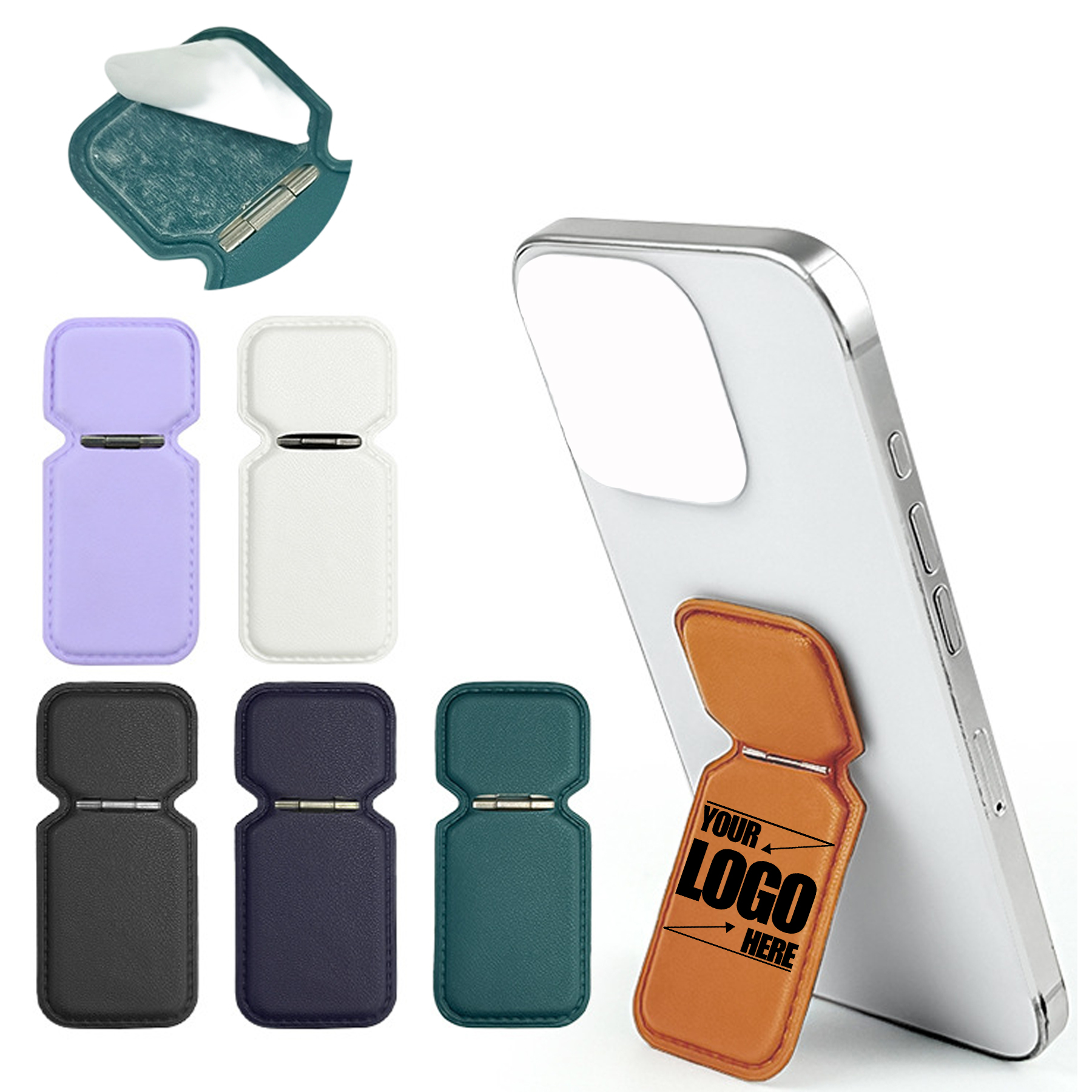 PU Leather Rotating Phone Holder