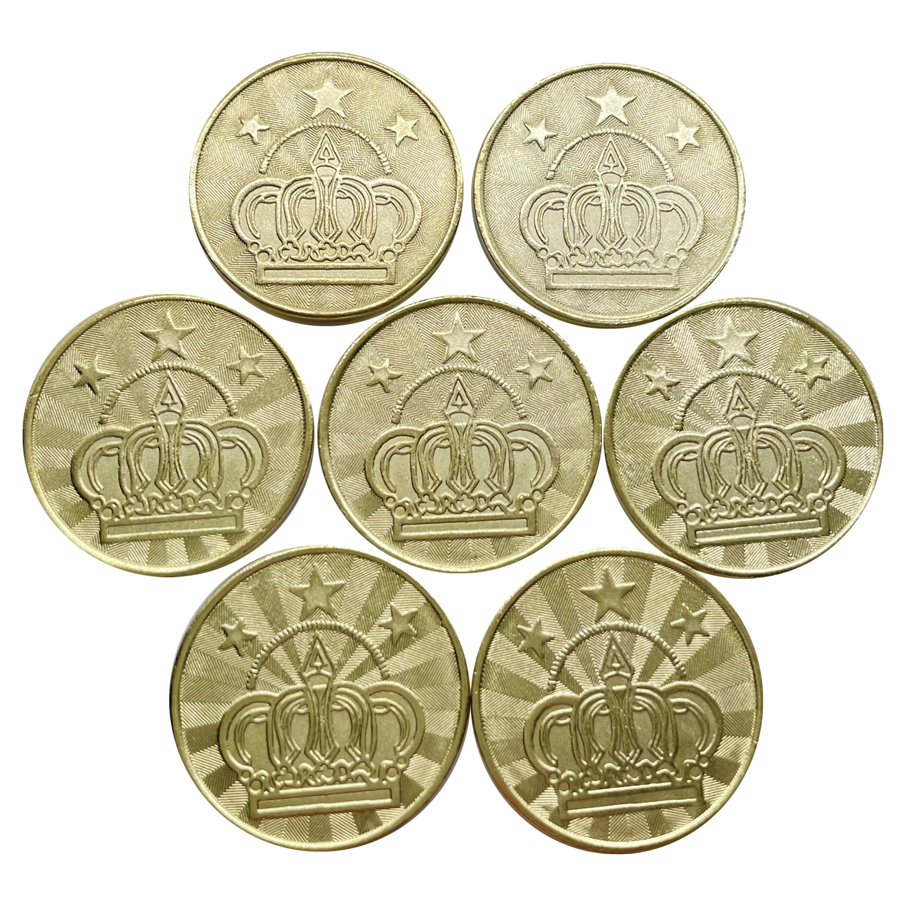 Custom Double-Sided Alloy Arcade Token and Reward Coin