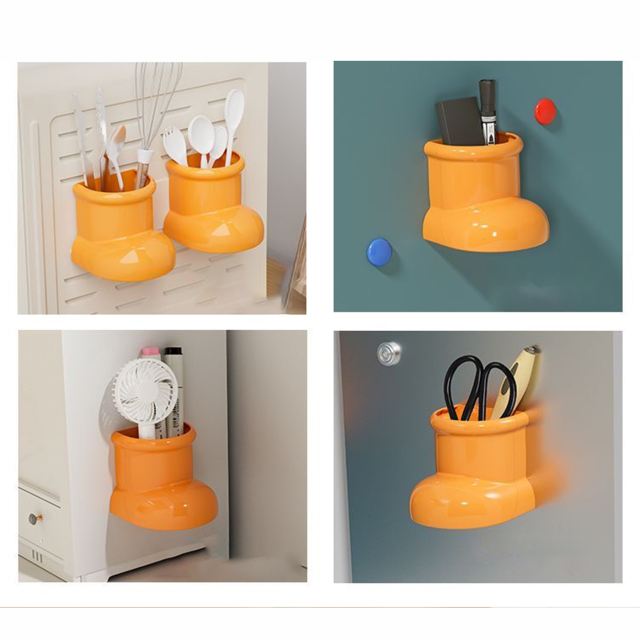 Boot-Shaped Magnetic Wall Storage Organizer