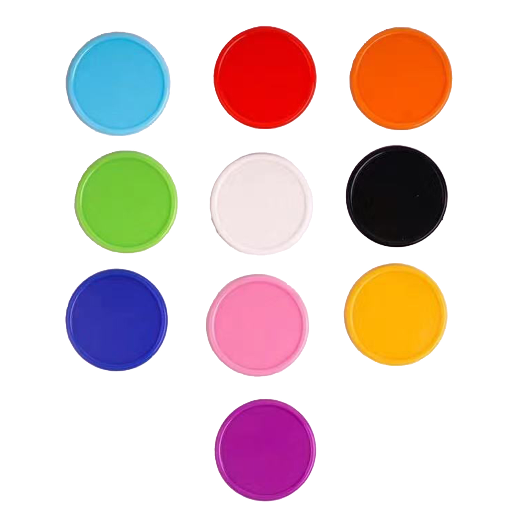 Custom Double-Sided Plastic Reward Tokens, 1.46"