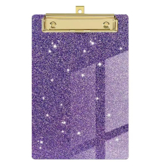 Shiny Acrylic Whiteboard Clip(6"x4")