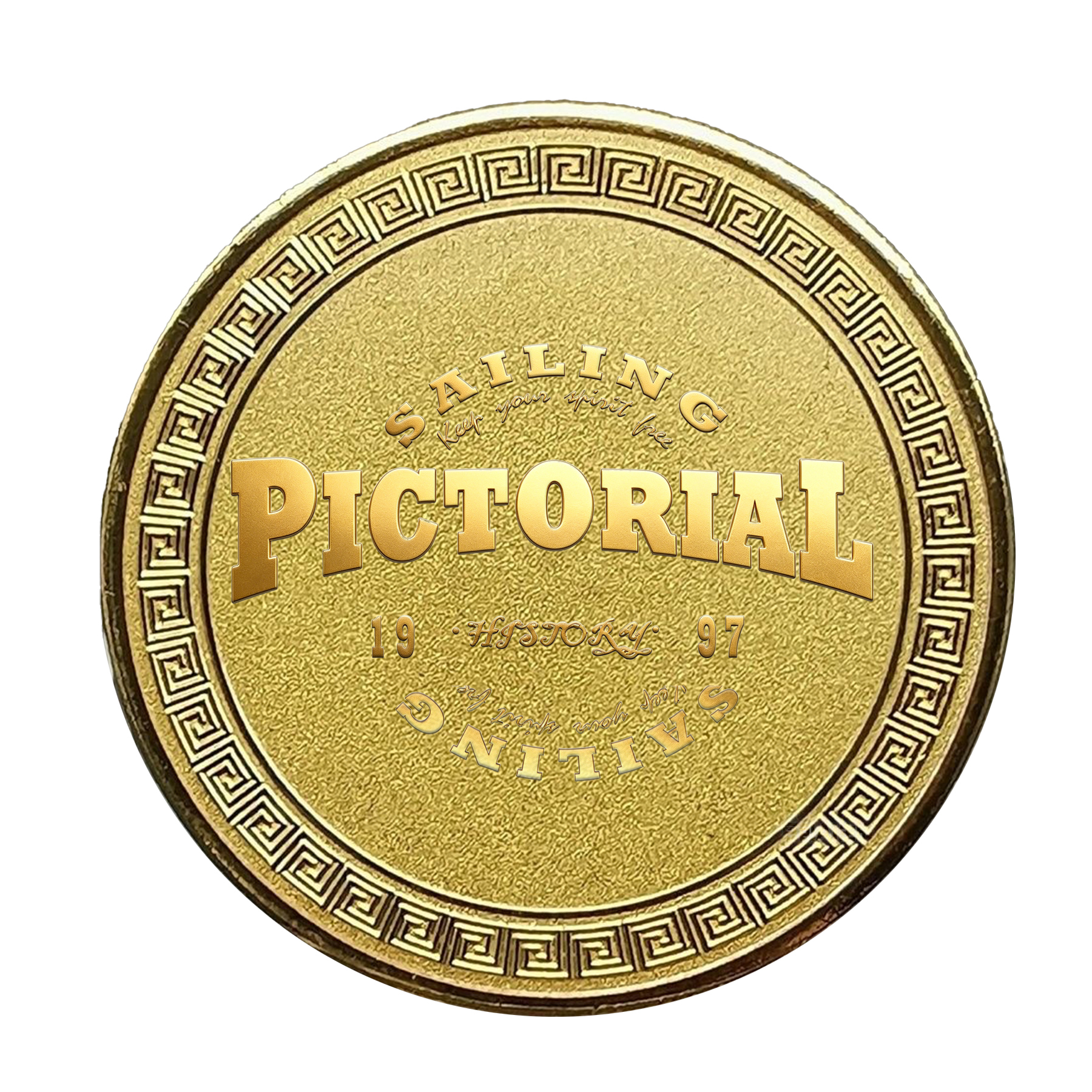 Custom Double-Sided Alloy Arcade Token and Reward Coin